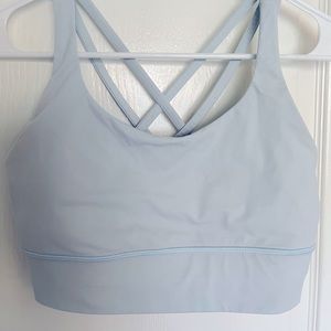 Pretty baby blue energy longline